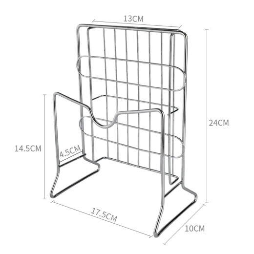 Maxcook knife holder, chopping board holder, pot lid holder, kitchen knife and chopping board storage rack, thickened and bold, strong load-bearing capacity MCWA-001