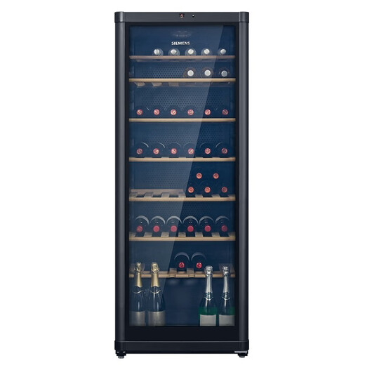 Siemens wine cabinet for home use, constant temperature refrigeration, imported oak wine rack, 96 bottles KW3MVB8TSC
