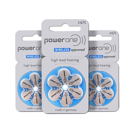 西万博助听器powerone原装专用配件电池P13P312纽扣P10电子P675锌空气 powerone P10【1板6颗】