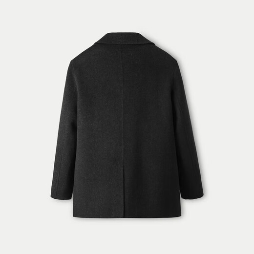 Heilan House (HLA) Coat Men's 25 New Light Business Classic Series Pure Wool Warm Jacket Winter Black 02 185/100A 2XL Recommended 165~180Jin Jin equals 0.5 kg