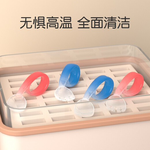 Babyjianle Bebé aprendiendo horquillas y cucharas para sentir la temperatura y el cambio de color cucharas de silicona para bebés alimentando agua y comer puré de frutas y cucharas cálidas Aprenda a comer mesa de rosa polvo + tortillo + caja de almacenamiento