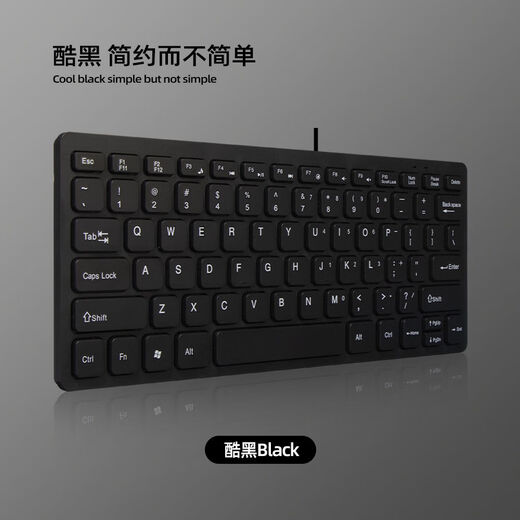 Clavier externe ultra fin pour ordinateur portable chocolat 12 pouces 78 touches adapté au clavier d'ordinateur Apple Winds interface USB blanc