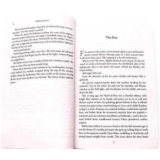 所有我们看不见的光 英文原版 All the Light We Cannot See 安东尼多尔 当代畅销小说 普利策奖 弘书阁英语文库十大当代之一 所有我们看不见的光