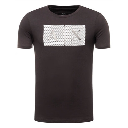 Футболка Armani/Axe Men's Alphabet Print Fashion Fashion с короткими рукавами.