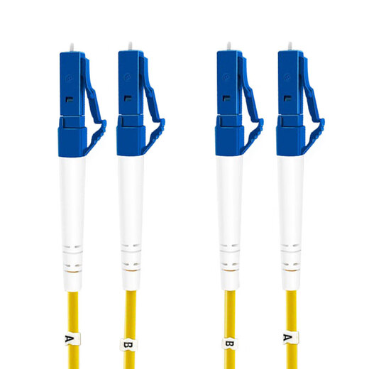 Chen Feiyang Telecom Grad Faser-Optik-Jumper SC/FC/ST/LC Single-Mode-Single-Mode-Doppel-Kern-Halogenfaser-Faser-Optik-LC-LC (Single-Mode-Doppel-Core) 50 Meter