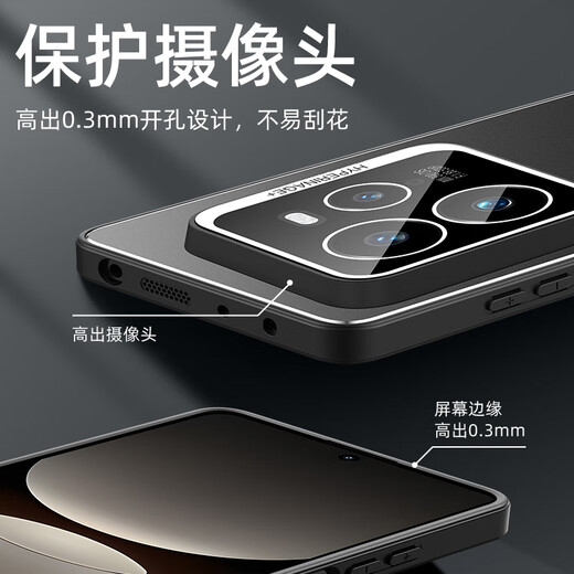 New Realme Gt7pro Case Case New-reflme Aluminum Aluminum сплав задних панелей мобильный телефон RMX5010 Lens Lens Lenslud