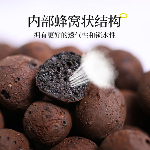 Ceramsite universal bottom ceramsite flower pot special flower pot pavement terracotta planting soil orchid succulent nutritious soil 20 liters of gardening ceramsite (medium particle size 12-16mm)