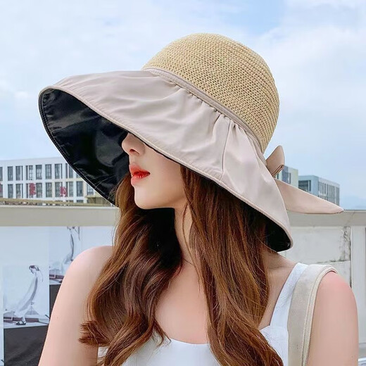 Star Birth 2024 Nouveau cadeau d'été et d'automne chapeau de filles de protection sol