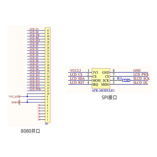 IPS screen 320*240 Punctual 2.4-inch TFT LCD module LCD display