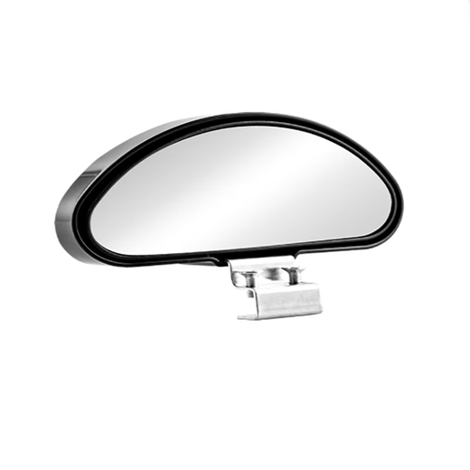 Coach car assisted rearview mirror wide angle small round mirror convex large field of view blind spot mirror car high definition reversing reflector 11.5CM lens black pair of auxiliary mirrors