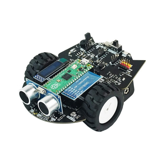 Yahboom Raspberry Pi Pico2 Kit de carte de développement de voiture intelligente Micropython Programmation du robot Capteur Introduction Bluetooth App Pico2 Robot Car (y compris la carte mère PICO2)