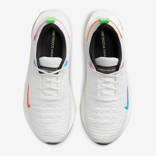 
Nike (NIKE) InfinityRN 4 Knitted Breathable, Cushioned Recovery Men's Stable Support Road Running Shoes White FJ1047-100 Size 40/US7