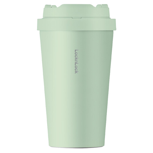 
Lock Lock (LOCK/LOCK) Meet the Vitality Bounce Coffee Cup Simple Business Office Portable Car Large Capacity Thermal Cup LHC3271MIT Mint Green 400ml