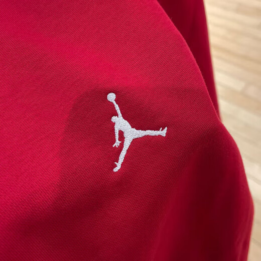 耐克卫衣男士秋冬季新款JORDAN健身运动服圆领休闲外套保暖套头衫 FQ1865-687红色 XL