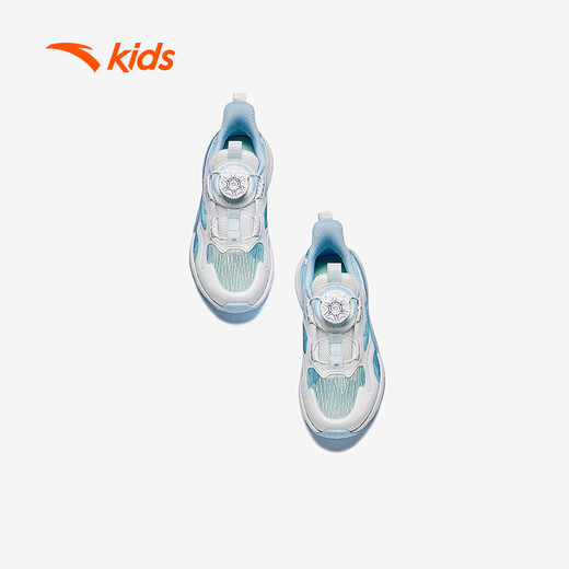 Anta children's sneakers for girls, stubborn technology knob button low top butterfly wing casual shoes 322439925