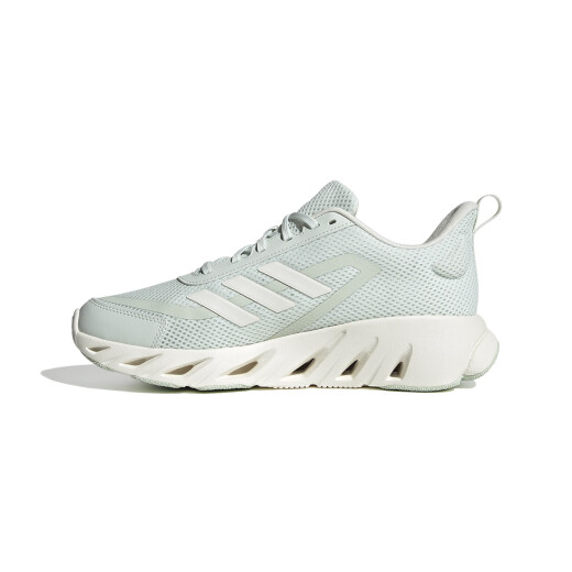 Adidas Adidas Мужские и женские кроссовки 24 осень новая сетчатая дышащая повседневная обувь для амортизации и устойчивой к износостойкой спортивной обуви LENEN GREEN/HANYU WHITE JH9854 42
