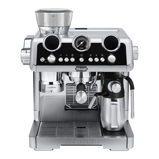 
Delonghi/Delong EC9865.M Italian semi-automatic coffee machine for household Silver Knight R5 cold S8 stand-alone none