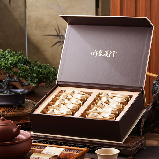 海堤（SEA DYKE）中茶乌龙茶武夷岩茶肉桂特级160g中火礼盒装茶叶商务伴手礼礼盒