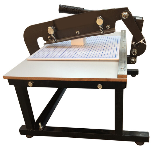 JPHZNB Duge manual electric fabric sample cutting machine fabric leather cutting machine multi-layer cloth cutting electromechanical cutting shear small 300 type cloth sample machine sawtooth