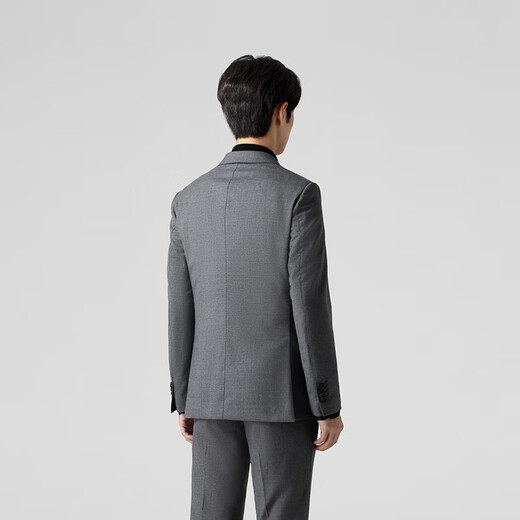 VICUTU Men's Suit Business Formal Wear Comfortable Warm Gray Groom's Groomsmen's Dress Wedding Blazer Top 170/B Top/Vest or 81 Pants Dark Gray Top