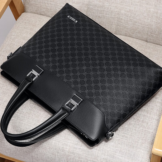 Golf (GOLF) Briefcase Men's Handbag Men's 14-inch Laptop Bag Business Office Travel Shoulder Messenger Bag