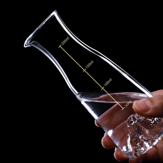 Molson Crystal Glass with Scale Liquor Divider Creative Iceberg Jinshan Liquor Divider Liquor Divider Jug Jinshan Liquor Divider - 1 piece - 300ml