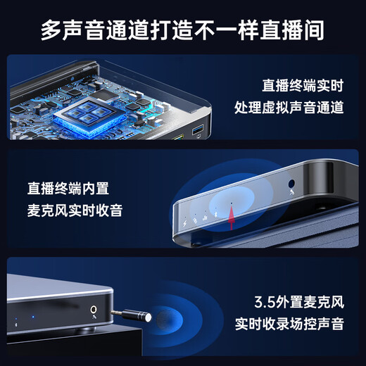 安智杰ai无人直播系统2025新款黑科技24小时智能硬件设备一体机盒子全套无人机录播直播间快手电脑终端机 一对一定制