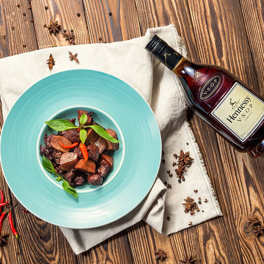 Hennessy (Hennessy) VSOP 350ml old packaging Cognac French original imported wine small bottle Gaohua Shi VSOP 350mL 1 bottle