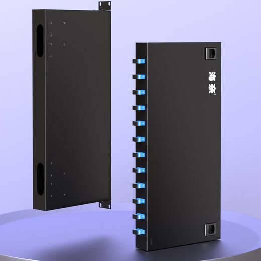 Haini FcScstlc12-Port 24-Port-Faseranschlussbox 1U-Rack-Rack-Typ Ein-Mode-Multimode-Multi-Mode-12-Kern-Schweißverkabelungsverkabelungskabel-Kabel-Kabel-Kabel-Kabel-Kabelbox-Telekommunikations-Dicktails LC12-Core-Einzelmode-Einzelmodus-Flansch 1u-Rack-Rack-Typ