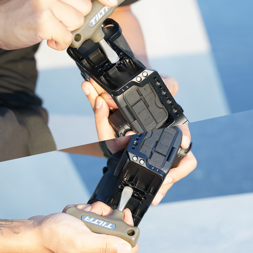 Iron head TILTA T-shaped screwdriver one-word photography studio screw tool wrench double-headed screwdriver Torx head cross multi-functional T-shaped screwdriver black