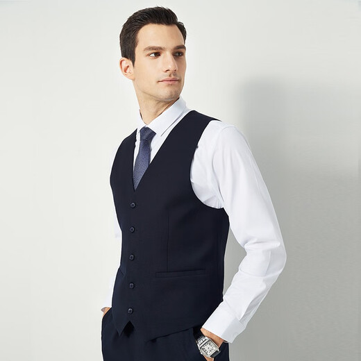 SHANSHAN SUT Men a los hombres de cuatro estaciones para hombres Blazer Blazer Slim Groom Vestido de novia Solid Traje Traje de traje de traje de traje formal (incluido el chaleco) M 170/88a (46)