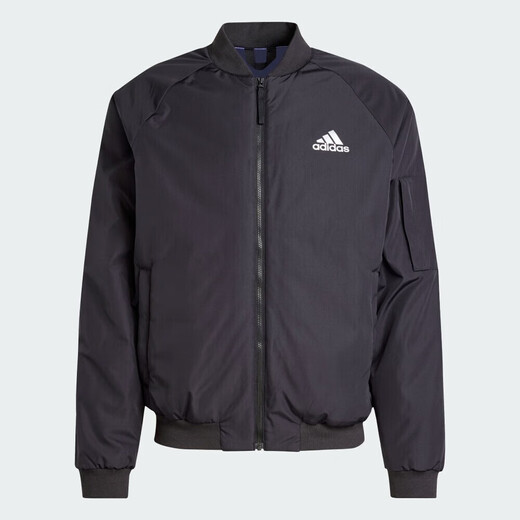 阿迪达斯（adidas）棉服外套男装上衣 2023春季运动服防风保暖休闲棒球服飞行员夹克 JN4855 M