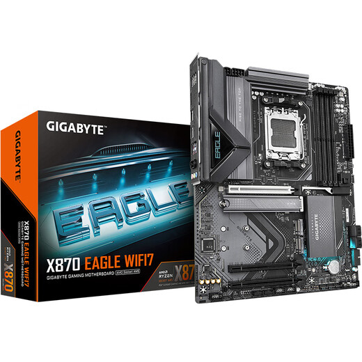 
Gigabyte (GIGABYTE) AMD R7 9800X3D/R9 9950X3D+X870/B850/B650E Ryzen motherboard CPU set 7800X3D X870 EAGLE [Falcon WiFi7] R9 9900X