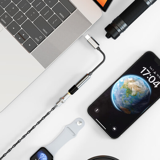 SHANLING UA Mini portable decoder amp cable type-c to 3.5mm adapter HIFI high-fidelity interface mobile phone and computer orange silver broadcast control version free cp100+m number when ordering