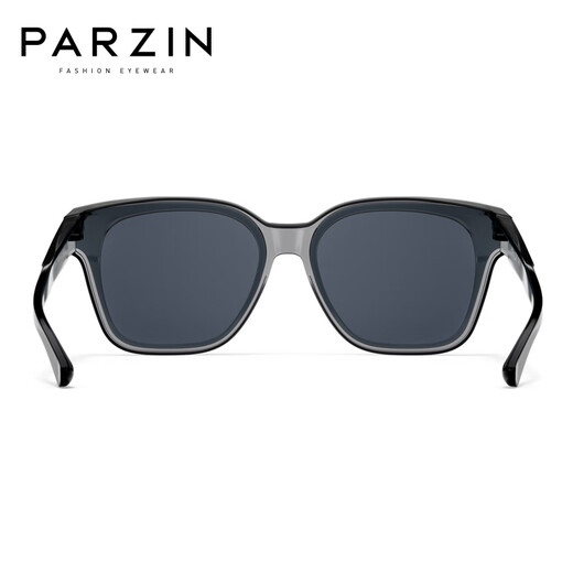 Parzin polarisierte Sonnenbrille für Männer und Frauen Fan Chengcheng gleicher Stil Leichtes tragbares Myopia -Spiegel Fahren Sonnenschutz Sonnenbrillen PZ12116 Transparent Grey