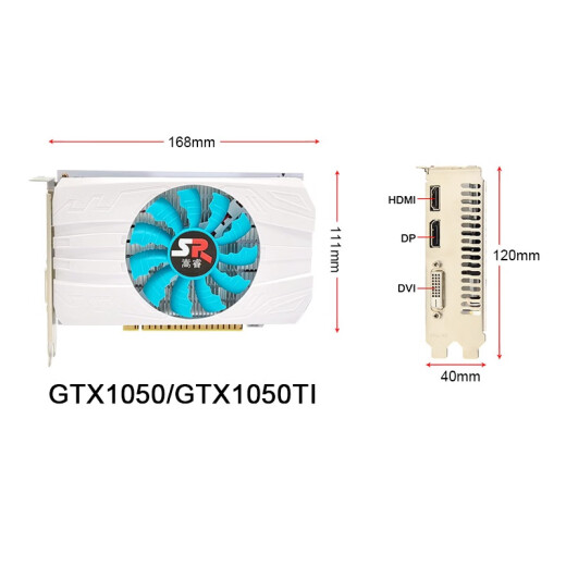 
Songrui gaming graphics card RX580 RX590 GTX1660Ti GTX1050 desktop independent graphics card new gaming e-sports full of blood Black Myth Wukong graphics card 8g GTX1050Ti 4G gaming graphics card 100,000+ 4GB