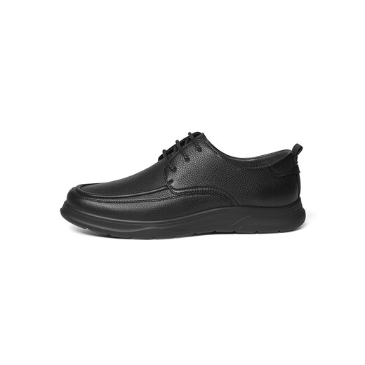 Red Dragonfly Casual Lederschuhe 2025 Frühling Neue Herrenschuhe Schafkinne bequeme Spitzenschuhe Business Commuter Lederschuhe WTA15123 Black 41