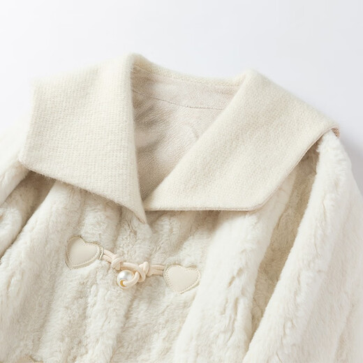 
Xiangying Cat Fleece Short Jacket for Women Autumn and Winter 2024 New Lamb Fur Style Fur Integrated Environmentally friendly Fur Grain Fur Purple S