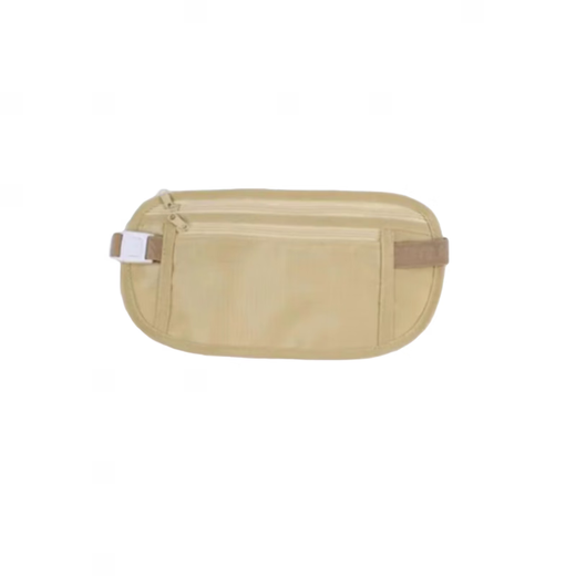 Raft core anti-theft waist bag close-fitting invisible anti-theft inner bag travel sports passport bag travel travel magic wallet khaki + black one each without specifications