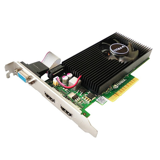 泰塔 1U2U工控服务器PCI-Ex1x8半高刀卡全高GT630/730/740/G210/GTX745 1G2G4G亮机入门办公全新显卡 GT730 2GD3 x8
