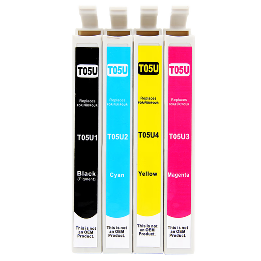 
Jingcheng T05N1 large-capacity ink cartridge suitable for WF-4838/WF-7848 WF-7318/7841 printer toner cartridge U1+U2+U3+U4 set [Applicable to WF4838]