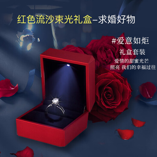 DR. DARLING moissanite diamond ring 1 carat silver plated platinum six-pointed star wedding ring birthday gift for girlfriend 1 carat six-pointed star diamond ring-same/next day delivery-live and adjustable