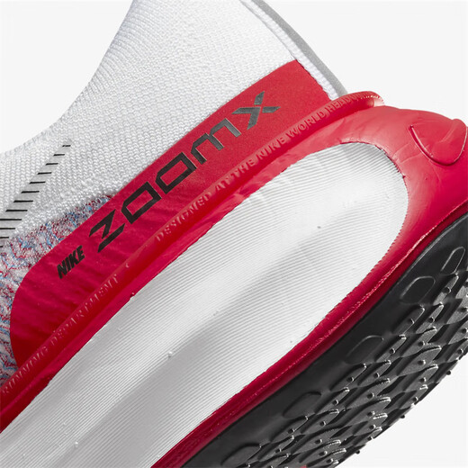 Chaussures masculines Nike Invincible 3 Automne Nouveau léger, respirant, confortable, absorbant les chocs pour hommes, chaussures de course de course blanches, rouges et bleus FJ3889-100 standard 38,5 / US6