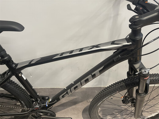 捷安特（GIANT）ATX830避震山地自行车27.5 29寸健身通勤男士学生18速 全消光烟雨灰 27.5英寸18速