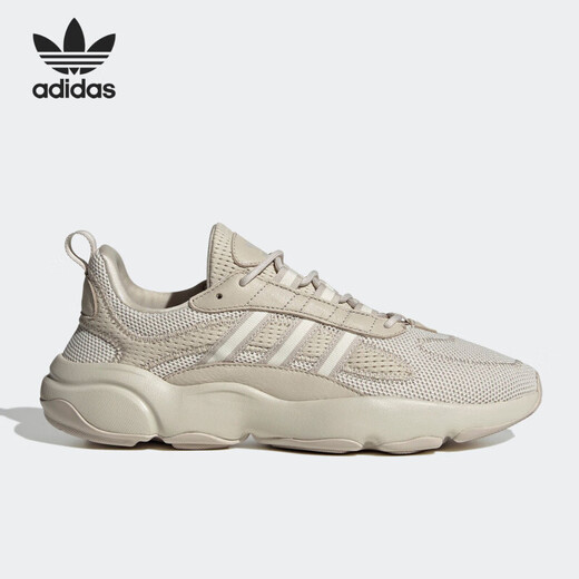 阿迪达斯 （adidas）三叶草男鞋女鞋夏季运动鞋网面透气跑步鞋复古老爹鞋休闲鞋JQ3927 JS3027/米灰 42