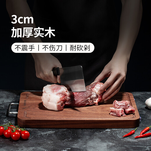 Cooking Emperor Cabinet Thicker Solid Wood Sandalwood Topping Plate can hang home in chopping boards, original cutting boards 40*30*3cm