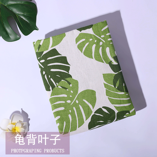 Jiazhilu tablecloth cotton and linen small fresh rectangular tablecloth tea table cloth tablecloth ins style desk cloth student dormitory turtle leaf 200*150cm