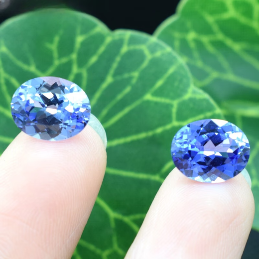 DR GRAFFCARNY cultivated sapphire 8A grade tanzanite loose stone oval cornflower blue ring surface loose diamond stone color stone cornflower 4x6mm