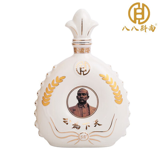 88fen Shang Taiwán 88fen Shang Sorghum Regalos de regalos Vino Licor de alta gama Taiwán Licor Mundo de la colección de vinos conmemorativos Vino