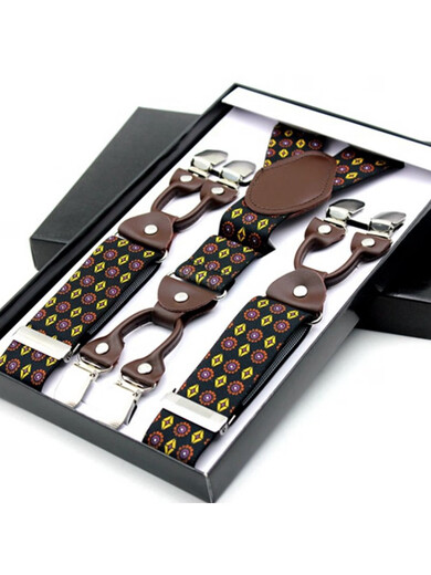 Kuqidishu (kuqidishu) chinois cadeau de la Saint-Valentin Gift Men de puissants frondeurs à six pinces pantalons vieil homme gras de sangle de bracelet étendu